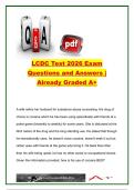 LCDC Test 2026 &ndash; Licensed Chemical Dependency Counselor &lpar;LCDC&rpar; Exam &ndash; 2026 &ndash; Complete exam questions and answers