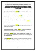 WGU D658 &lpar;APPLYING DIFFERENTIATED INSTRUCTIONAL STRATEGIES &rpar;-PLANNING INSTRUCTIONAL STRATEGIES FOR MEANINGFUL LEARNING &vert;ACTUAL QUESTIONS AND WELL DETAILED VERIFIED SOLUTIONS &vert;GRADED A&plus;&vert;NEWEST 2026&sol;2027 UPDATE