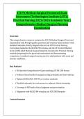 ATI PN Medical-Surgical Proctored Exam &NewLine;Assessment Technologies Institute &lpar;ATI&rpar; &vert; &NewLine;Practical Nursing 2025&sol;2026 Academic Year &vert; &NewLine;Comprehensive Medical-Surgical Nursing &NewLine;Examination 