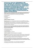 Fall Semester 2026&ndash;2027 FUNDAMENTAL CMS Proctored NCLEX&comma; ATI & HESI Study Guide Updated 2026 &vert; 190&plus; Questions and Answers &vert; Comprehensive Fundamentals of Nursing Exam Prep&comma; Practice Exam&comma; Test Bank for Top Nursing Schools &lpar;Unitek&comma; Rasmussen&comma; Chamberlain&comma; 