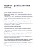 N125 Exam 4 Questions with Verified Solutions