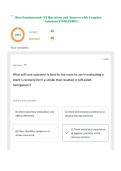 Hesi Fundamentals V2 Questions and Answers with Complete Solutions UPDATED&excl;&excl;&excl;&excl;&period;