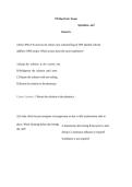 PN HESI Exit Exam Questions and Answers &vert; Comprehensive Review &vert; A&plus; Graded &vert; Latest Update