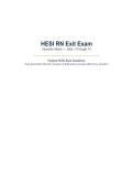 HESI RN Exit Exam &vert; NGN Nursing Questions &vert; 2026 HESI Nursing Exit Exam Questions &lpar;Latest Update&rpar;&NewLine;