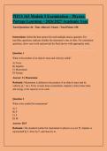 PHYS 165 Module 5 Examination &ndash; Physics&colon; &NewLine;Portage Learning &ndash; 2026&sol;2027 Academic Year 