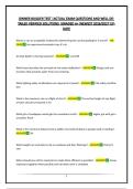 OWNER BUILDER TEST &vert;ACTUAL EXAM QUESTIONS AND WELL DETAILED VERIFIED SOLUTIONS &vert;GRADED A&plus;&vert;NEWEST 2026&sol;2027 UPDATE