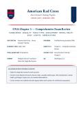 CNA Chapter 3 Exam Review American Red Cross Nurse Assistant Training &lpar;Latest 2026&sol;2027 Update&rpar; &vert; Complete Q&A with Verified Answers and Detailed Rationales &vert; Personal Care&comma; Nutrition &vert; A&plus; Graded