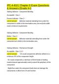 IPC-A-610 Chapter 8 Exam Questions & Answers &lpar;Grade A&plus;&rpar;&period;docx&NewLine;&NewLine;