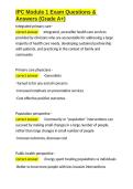 IPC Module 1 Exam Questions & Answers &lpar;Grade A&plus;&rpar;&period;docx&NewLine;&NewLine;