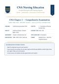 CNA Chapter 1 Examination  American Red Cross Nurse Assistant Training &lpar;Latest 2026&sol;2027 Update&rpar; &vert; Complete Q&A with Verified Answers and Detailed Rationales &vert; The Role of Nurse Aides&comma; Ethics&comma; Communication&comma; Infection Control &vert; A&plus; Graded