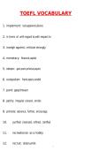 TOEFL Vocabulary Test 2026 Actual Questions and Correct Answers &lpar;Latest 2026 &sol; 2027 Update&rpar; Graded A&plus; 100&percnt; Guarantee Verified by Experts&period;