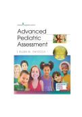 TEST BANK FOR Advanced Pediatric Assessment&comma; Third Edition Third Edition&comma; New by Ellen M&period; Chiocca ISBN&colon;978-0826150110 COMPLETE GUIDE ALL CHAPTERS COVERED 100&percnt; VERIFIED A&plus; GRADE ASSURED&excl;&excl;&excl;&excl;&excl; NEW LATEST UPDATE&excl;&excl;&excl;&excl;&excl;