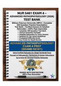 NUR 5461 EXAM 4 &ndash; Advanced Pathophysiology &lpar;2026&rpar; &vert; William Paterson University &lpar;WPU&rpar; Practice Examination &vert; 200 Verified Questions & Answers with Detailed Rationales &vert; A&plus; Study Guide