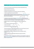 PMHNP ANCC Review Exam Questions & Correct Answers&period;