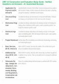 ARE 5&period;0 Construction and Evaluation Study Guide - Verified Questions and Answers - A&plus; Guaranteed Success