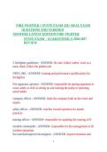 Fire Fighter 1 State Exam 250&plus; Real Exam Questions and Verified Answers Latest Edition &ndash; Fire Fighter State Exam Guaranteed A&plus; 2026&sol;2027 Review
