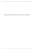 Shadow Health&colon; Cardiovascular Assessment Objective Data Guide - Tina Jones &lpar;NURS 320&rpar;