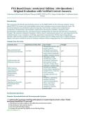 PTA Board Exam &ndash; Federation of State Boards of Physical Therapy &lpar;FSBPT&rpar; NPTE for PTA &ndash; 2026&sol;2027 Edition &ndash; 180 Questions with Verified Correct Answers