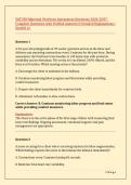 VATI RN Maternal-Newborn Assessment Questions 2026&sol;2027-Complete Questions with Verified Answers & Detailed Explanations &vert; Graded A&plus;