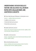 UNDERSTANDING PATHOPHYSIOLOGY&NewLine;HUETHER AND McCANCE FULL REVISION&NewLine;NOTES WITH CELLULAR INJURY AND&NewLine;ADAPTATION CONCEPTS