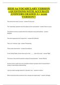 HESI A2 Vocabulary Version 1 &ndash; Complete Vocabulary Questions&comma; Word Definitions&comma; and Nursing Entrance Exam Study Guide