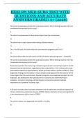 HESI RN Medical-Surgical Nursing Test &ndash; Complete Practice Questions&comma; Study Guide&comma; and Nursing Exam Review