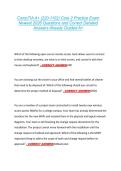 CompTIA A&plus; &lpar;220-1102&rpar; Core 2 Practice Exam &NewLine;Newest 2026 Questions and Correct Detailed &NewLine;Answers Already Graded A&plus; 
