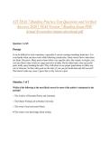 ATI TEAS 7 Reading Practice Test Questions and Verified Answers 2026 &vert; TEAS Version 7 Reading Exam PDF Actual Screenshot instant download pdf