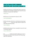 HUN 1201 EXAM SCRIPT PREMIUM&NewLine;QUESTIONS AND SOLUTIONS GRADED A&plus;