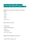 IAHCSMM EXAM SCRIPT PREMIUM&NewLine;QUESTIONS AND SOLUTIONS GRADED A&plus;