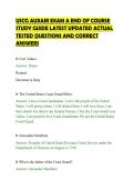 USCG AUXAIR EXAM A END OF COURSE&NewLine;STUDY GUIDE LATEST UPDATED ACTUAL&NewLine;TESTED QUESTIONS AND CORRECT&NewLine;ANSWERS