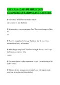 USCG FINAL STUDY SHEET 2026&NewLine;COMPLETE QUESTIONS AND ANSWERS&period;