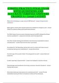 CBSPD Practice Final Exam &ndash; Complete Practice Questions&comma; Study Guide&comma; and Sterile Processing Certification Preparation
