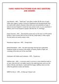 FAMILY NURSE PRACTITIONER EXAM ANCC QUESTIONS &NewLine;AND ANSWERS