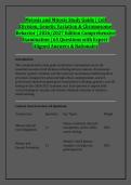 Meiosis and Mitosis Study Guide &vert; Cell &NewLine;Division&comma; Genetic Variation & Chromosome &NewLine;Behavior &vert; 2026&sol;2027 Edition Comprehensive &NewLine;Examination &vert; 65 Questions with Expert&NewLine;Aligned Answers & Rationales 