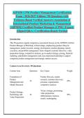 AIPMM CPM Product Management Certification &NewLine;Exam &vert; 2026&sol;2027 Edition &vert; 90 Questions with &NewLine;Evidence-Based Verified Answers Association of &NewLine;International Product Marketing & Management &NewLine;&lpar;AIPMM&rpar; Certified Product Manager &lpar;CPM&rpar; &vert; Expert&NewLine;Aligned Q&A &vert; Cer