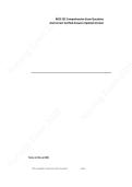 BIOS 252 Comprehensive Exam Questions And Correct Verified Answers Updated Version