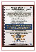 NU 325 Exam 4 &ndash; Health Assessment &lpar;2026&rpar;&colon; Actual Questions & Answers with Detailed Rationales &vert; 100&percnt; Pass Guarantee