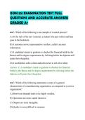 ISOM 351 EXAMINATION TEST FULL&NewLine;QUESTIONS AND ACCURATE ANSWERS&NewLine;GRADED A&plus;