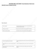 Anatomy &lpar;BIOL 2153&rpar; Exam 1 Actual Questions And Correct Detailed Answers Updated Version