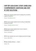 UWF EDF 6226 EXAM 1 STUDY GUIDE 2026&NewLine;COMPREHENSIVE QUESTIONS AND STEP&NewLine;BY STEP SOLUTIONS