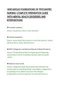 VARCAROLIS FOUNDATIONS OF PSYCHIATRIC&NewLine;NURSING COMPLETE PREPARATION GUIDE&NewLine;WITH MENTAL HEALTH DISORDERS AND&NewLine;INTERVENTIONS