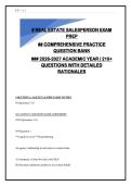 Real Estate Salesperson Exam Prep 2026-2027 &vert; 215 Q&A