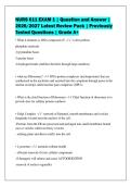 NURS 611 EXAM 1 &vert; Question and Answer &vert;&NewLine;2026&sol;2027 Latest Review Pack &vert; Previously&NewLine;Tested Questions &vert; Grade A&plus;