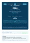 HED4802 Assignment 3 Quiz 2026&colon; 200 Questions & Answers with Rationales &vert; Higher Education Foundations &vert; Graded 100&percnt; &vert; Pass Guaranteed