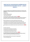 NREMT PRacTicE ExaM QuEsTioNs aNd aNswERs PRacTicE&NewLine;QuEsTioNs wiTh soluTioNs NEwEsT 2026&sol;2027 &vert; alREady&NewLine;GRadEd a&plus; 