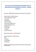 MDC 2 EXAM 1 EXAM QuEstions AnD AnswErs PrACtiCE&NewLine;QuEstions with solutions nEwEst 2026&sol;2027 &vert; AlrEADy&NewLine;GrADED A&plus; 