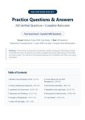 NAB Core Exam Test Bank&colon; 250 Practice Questions & Rationales &vert; Nursing Home Administration &vert; NGN-Style & SATA &vert; A&plus; Guide