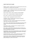 CMGT 385 STUDY GUIDE