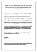 HESI A2 CrItICAl tHInkIng ExAm QuEStIonS And AnSwErS&NewLine;PrACtICE QuEStIonS wItH SolutIonS nEwESt 2026&sol;2027 &vert;&NewLine;AlrEAdy grAdEd A&plus; 